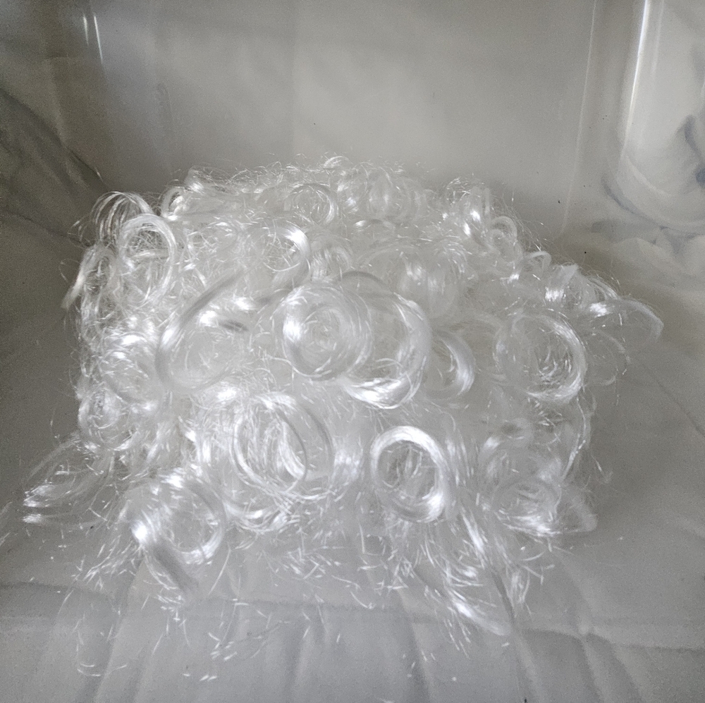White Curly Party Wig- Halloween